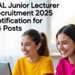 HAL Junior Lecturer Recruitment 2025