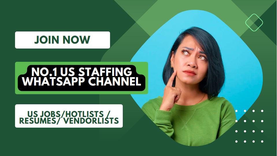 WhatsApp group for US IT Recruiters