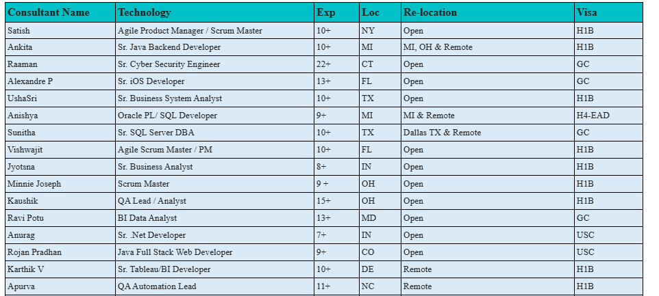 Sr. Business System Analyst Jobs Hotlist
