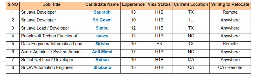 Sr Java Developer Jobs Hotlist
