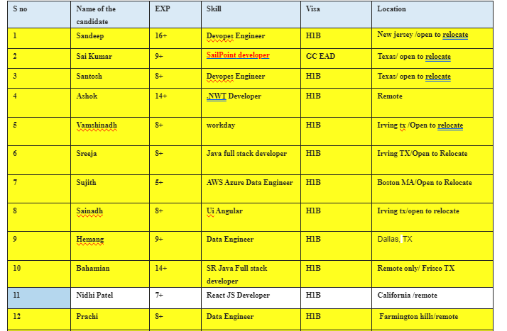 SailPoint developer Jobs Hotlist