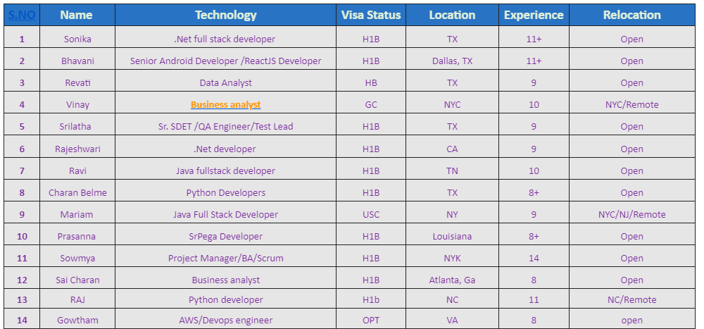 Business Analyst Jobs Hotlist