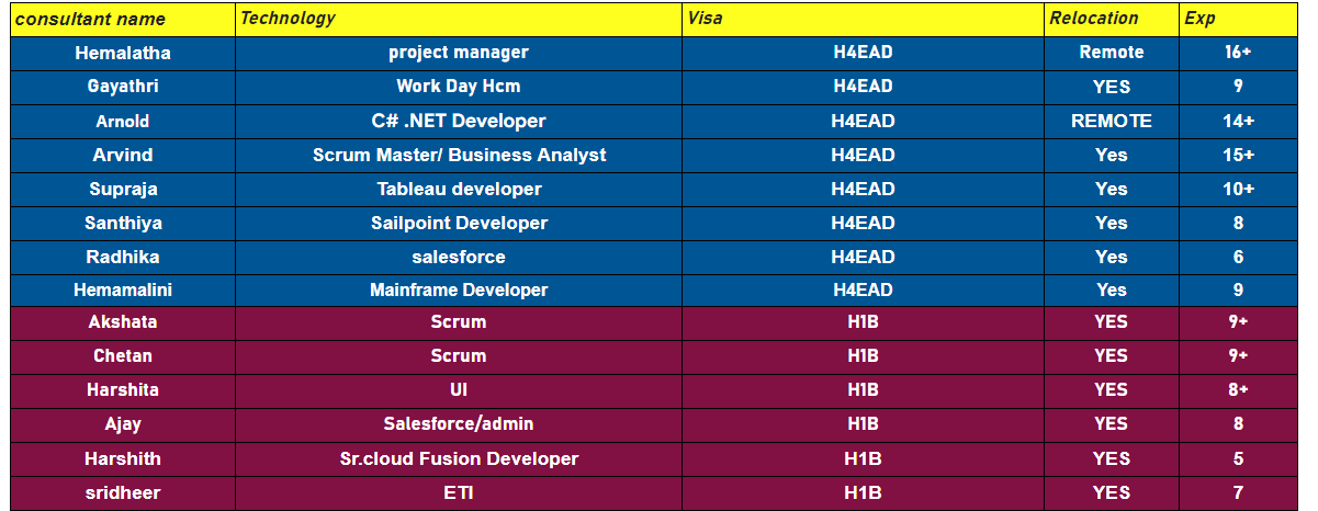 salesforce Jobs HOTLIST