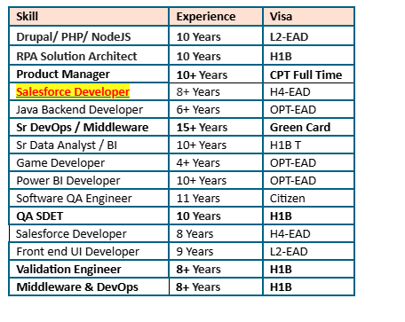 Salesforce Developer jobs hotlist