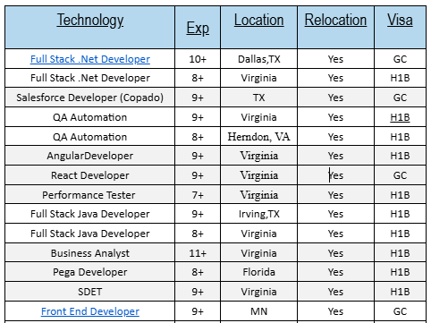 .Net Developer hotlist
