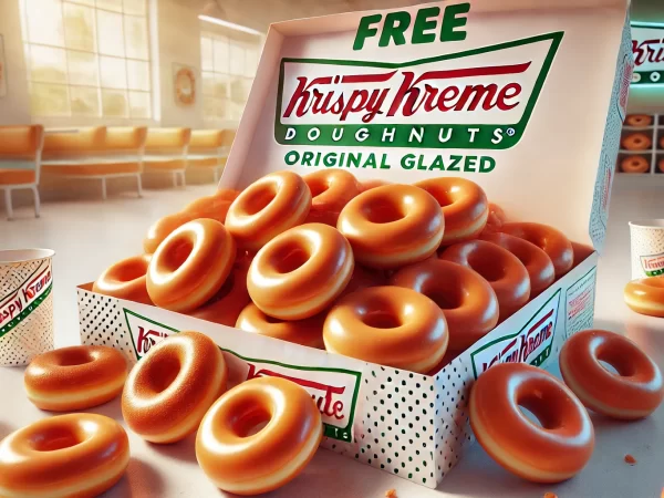 krispy kreme free doughnuts