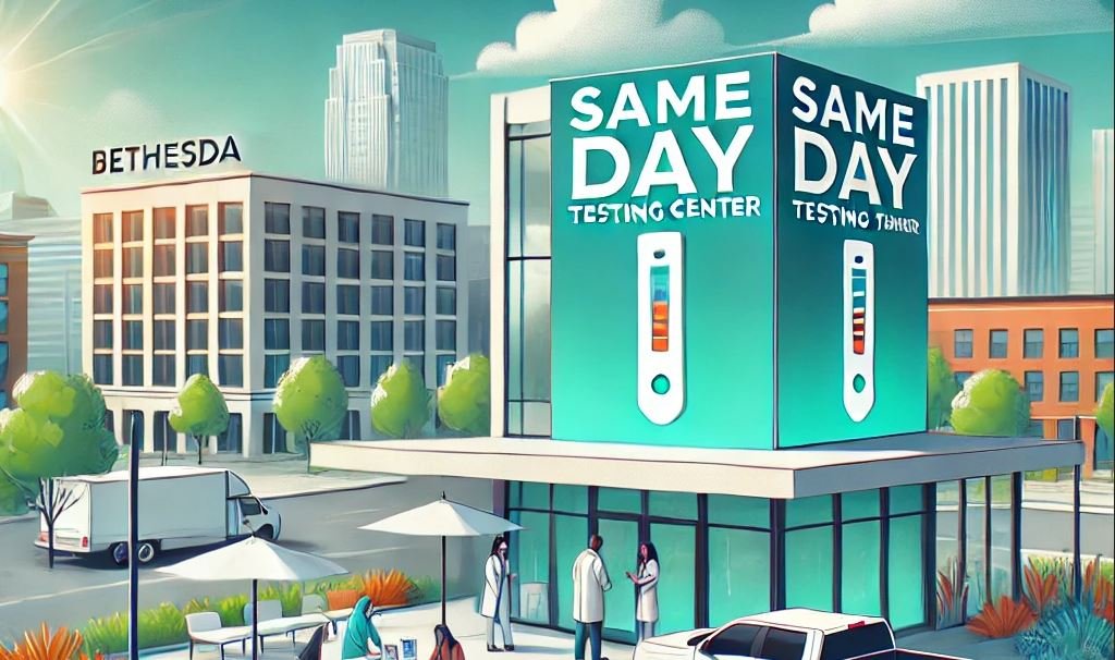 Same day testing Bethesda