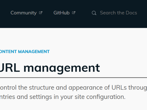 url management