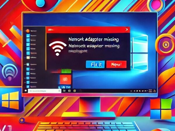 win10 network adapter missing