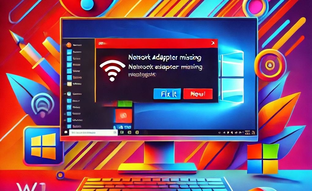 win10 network adapter missing