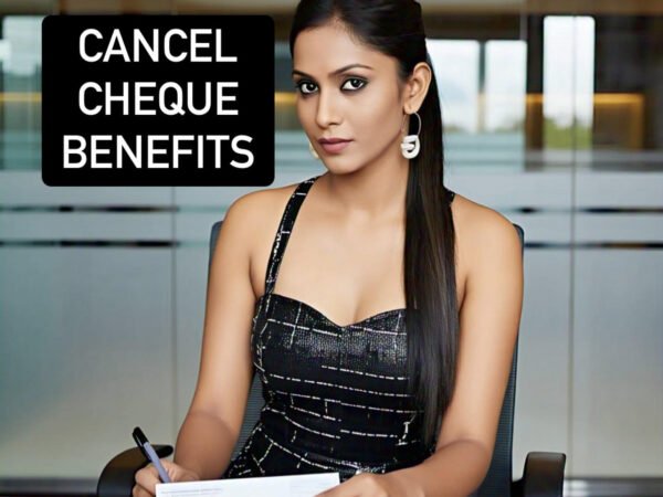 Canceled Check Example