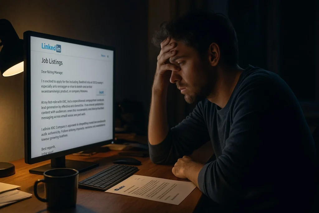 auto-applying on LinkedIn