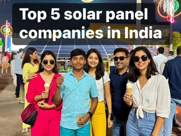 Solar panel companies in India