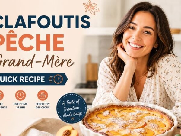 Clafoutis Pêche Grand-Mère