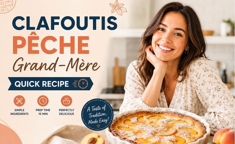 Clafoutis Pêche Grand-Mère