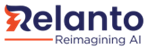 A blue and orange logo    Description automatically generated