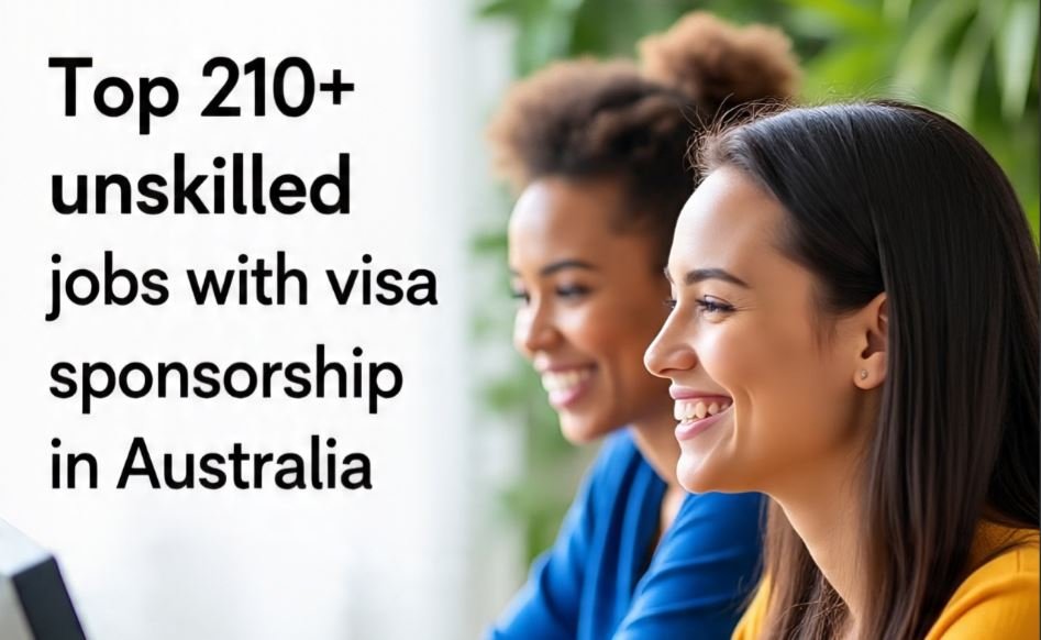 unskilled jobs with visa sponsorship in australia