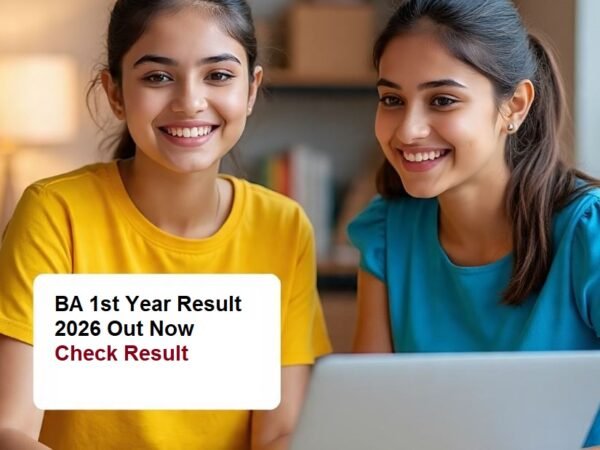 BA 1st Year Result 2026 Out Now